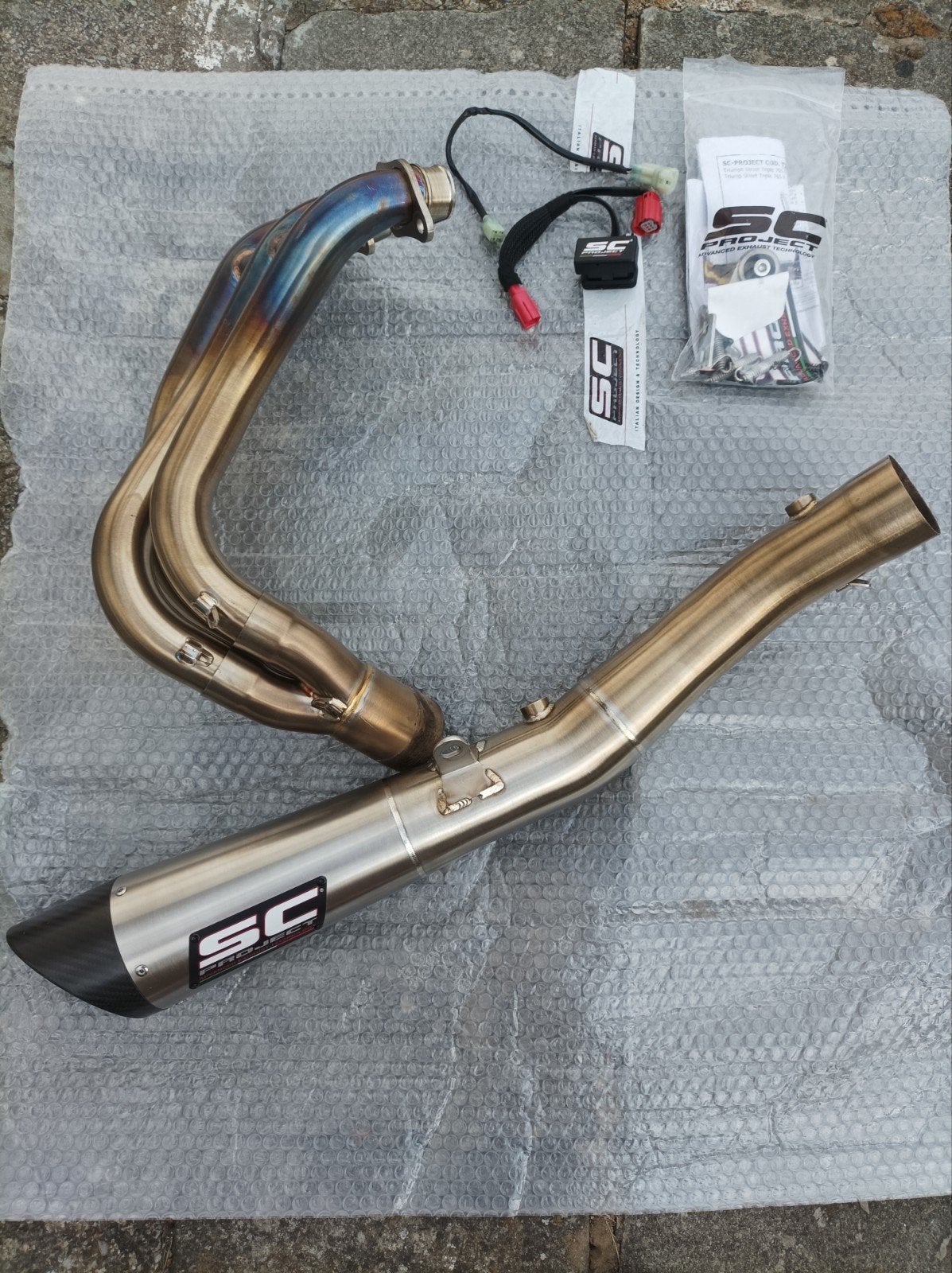 échappement SC project S1 triumph street triple 24-26, Particulier, Neuf