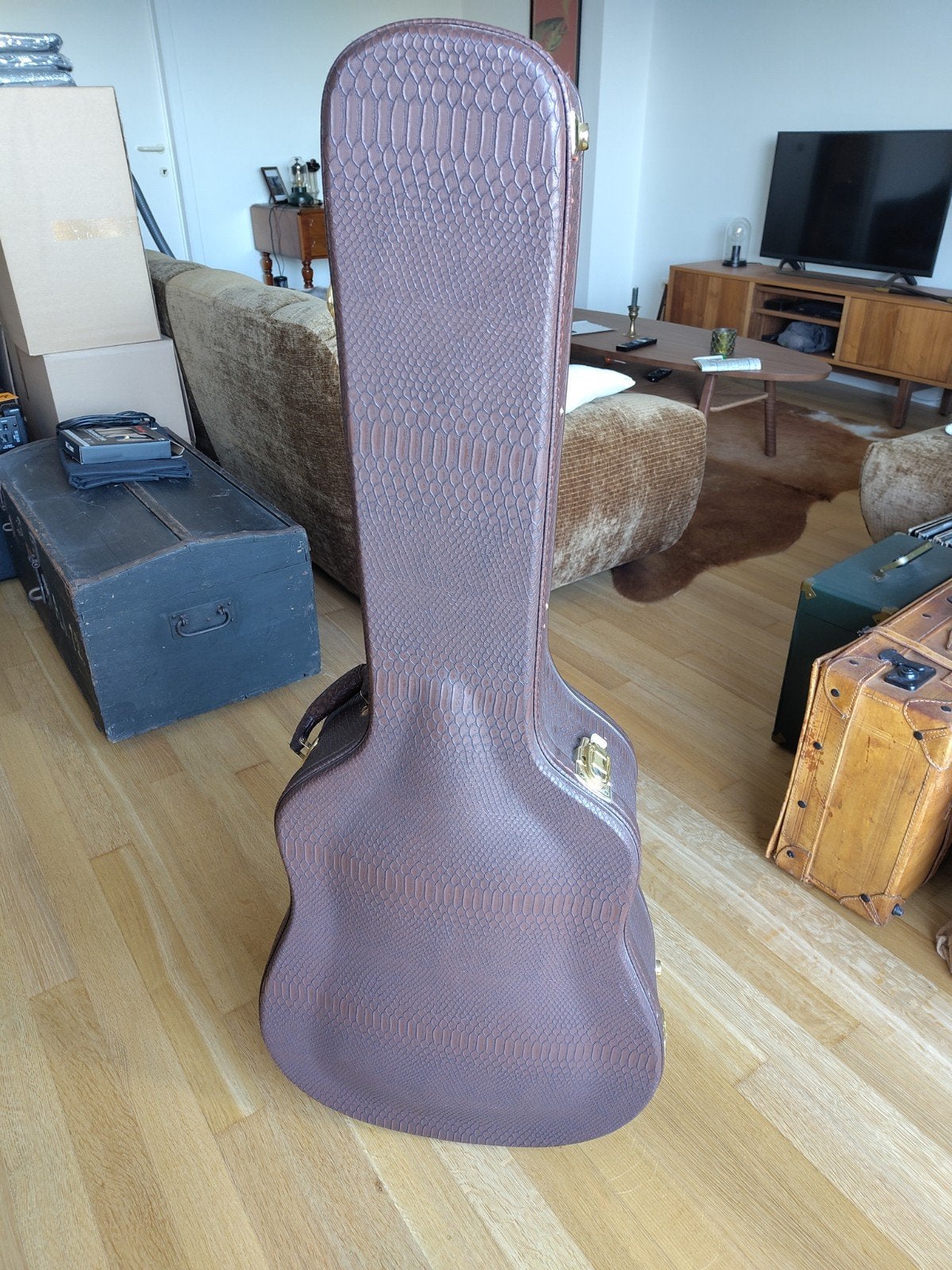 Gitaarkoffer Fame, Ophalen, Gebruikt, Akoestische gitaar