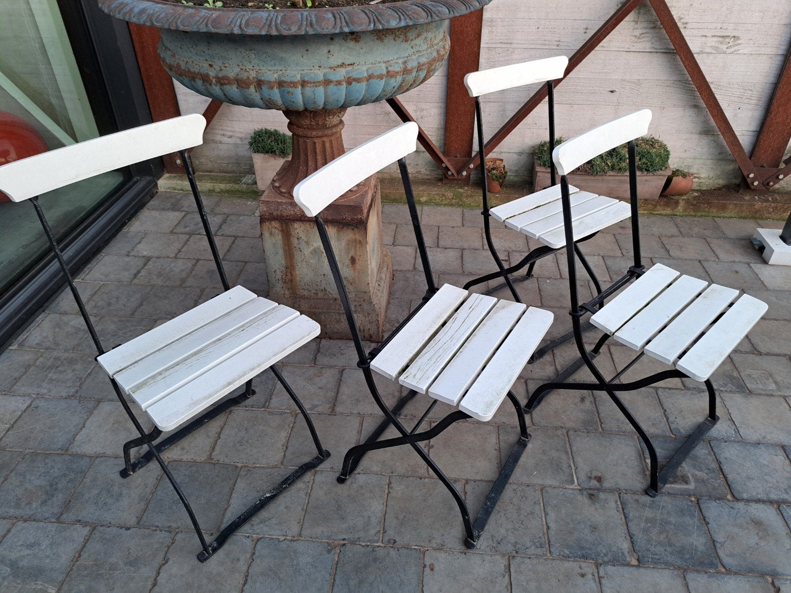 2 bistro stoeltjes, Ophalen