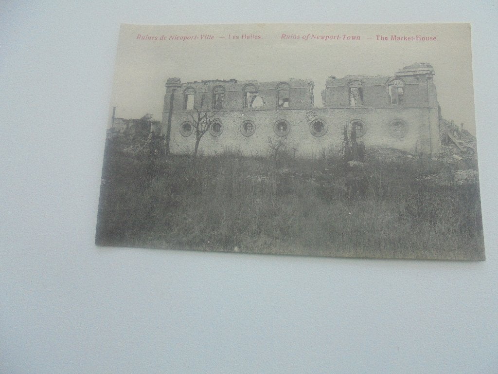 nieuwpoort- ruines 1914-18 -10 postkaarten, Verzamelen, Verzenden, Voor 1920, Ongelopen, West-Vlaanderen