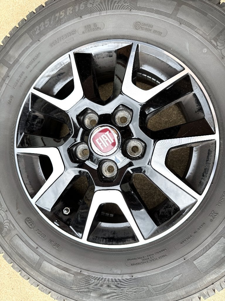 Mobilhome/camper Ducato 5x118 reservewiel Michelin Aluminium, Ophalen, Gebruikt