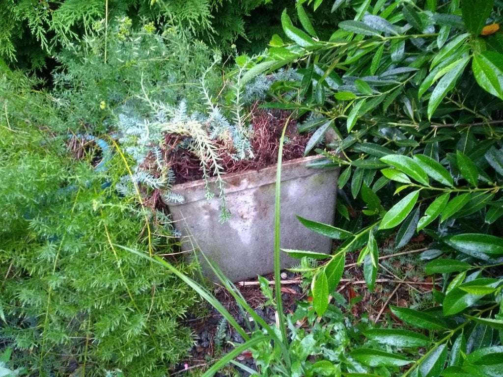 BAC A FLEURS EN CIMENT, Jardin & Terrasse, Enlèvement
