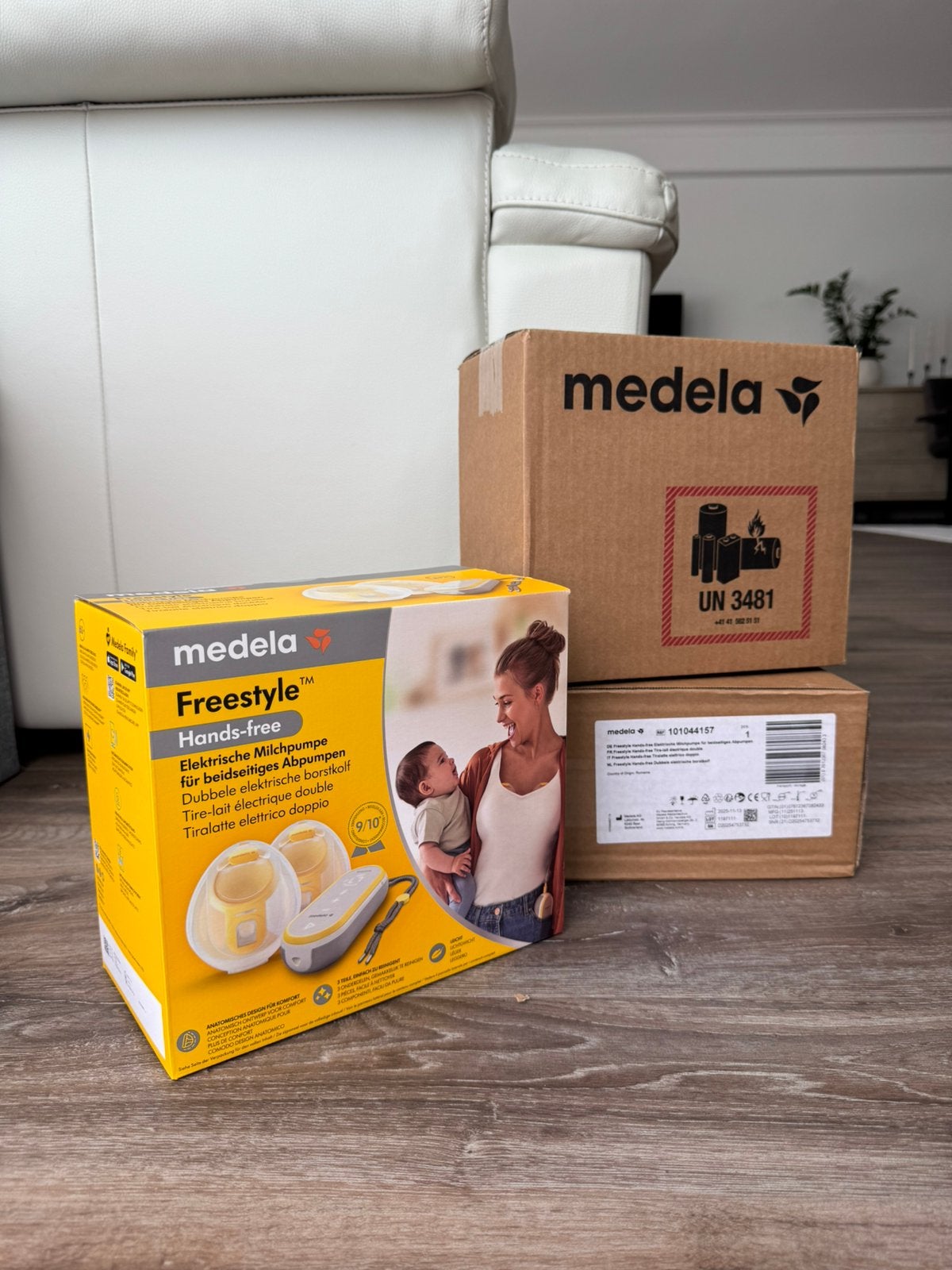 Medela Freestyle Hands-free dubbele elektrische borstkolf, Ophalen of Verzenden