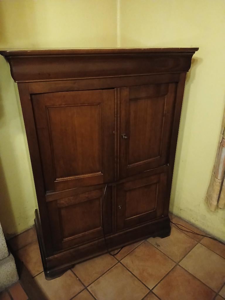 meuble tv, Maison & Meubles, Armoires | Mobilier de télévision, Louis philippe, 100 à 150 cm, Enlèvement, Utilisé
