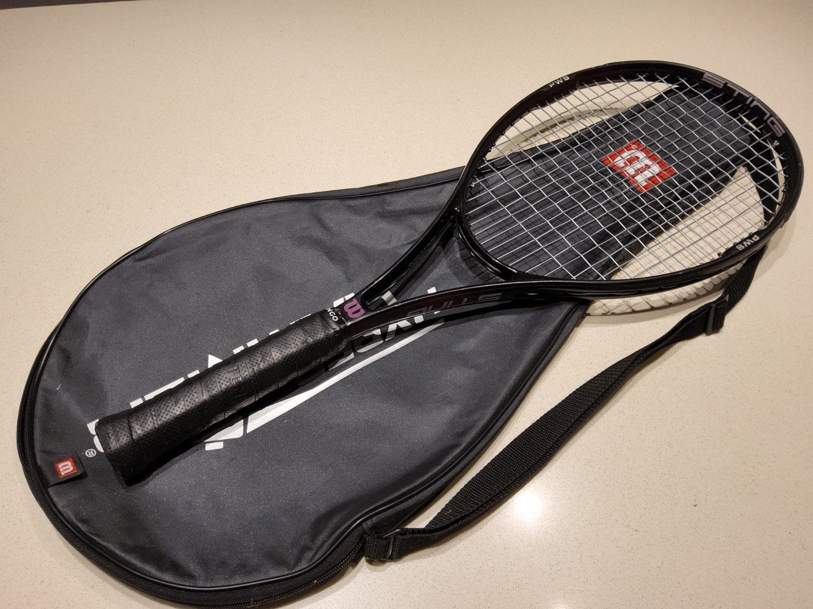 Wilson Sting tennisracket, Ophalen, Wilson
