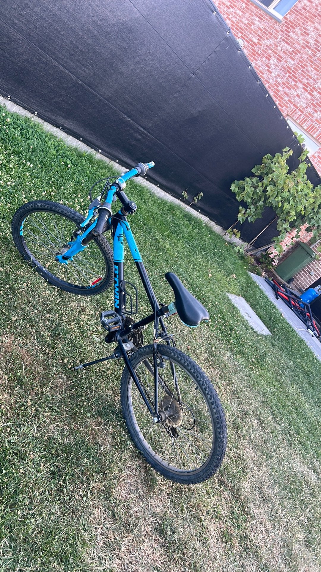 Blauw, Ophalen, 24 inch of meer, Gebruikt, Staal