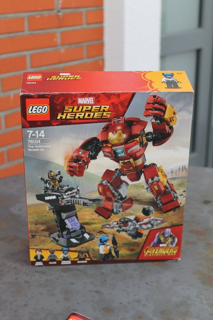 Lego 76104 Marvel, The Hulkbuster Duel, Enlèvement ou Envoi, Marvel, Lego, Ensemble complet