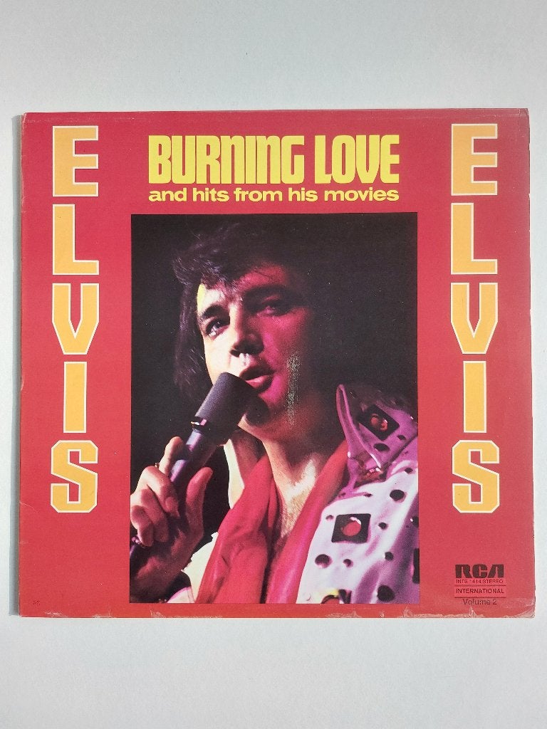 Elvis Presley - Burning Love And Hits From His Movies, Cd's en Dvd's, LP, Gebruikt, Ophalen of Verzenden, 12 inch