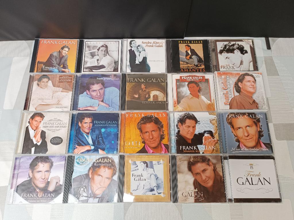 Frank Galan - Albums - Vlaams Spaans T.O.T.Z. - El Romantico, CD & DVD, Enlèvement ou Envoi, Comme neuf, Autres genres