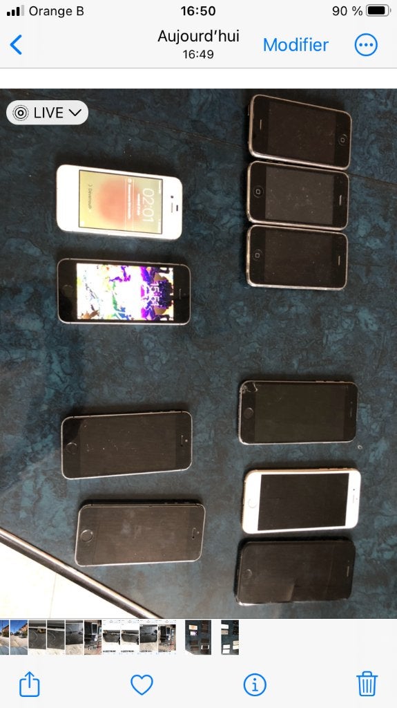 Lot Apple Iphone, Télécoms, Enlèvement, IPhone 5
