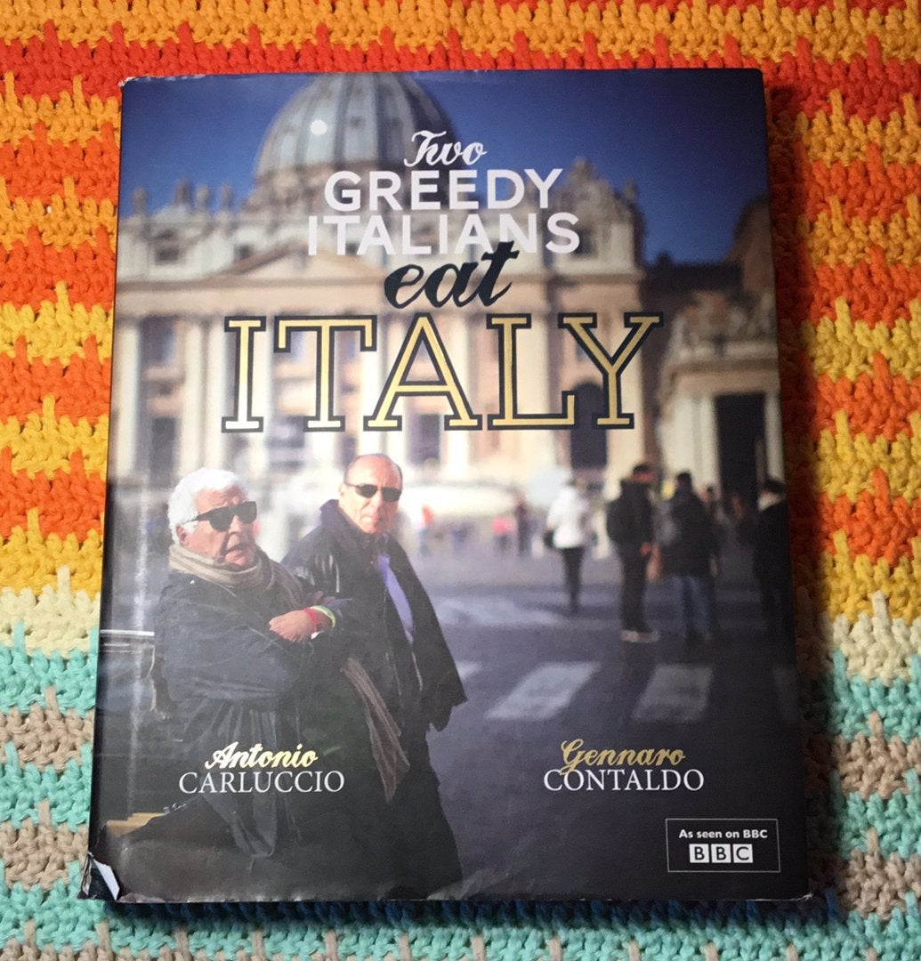Two greedy Italians - Gennaro Contaldo Antonio Carluccio, Ophalen of Verzenden, Gelezen