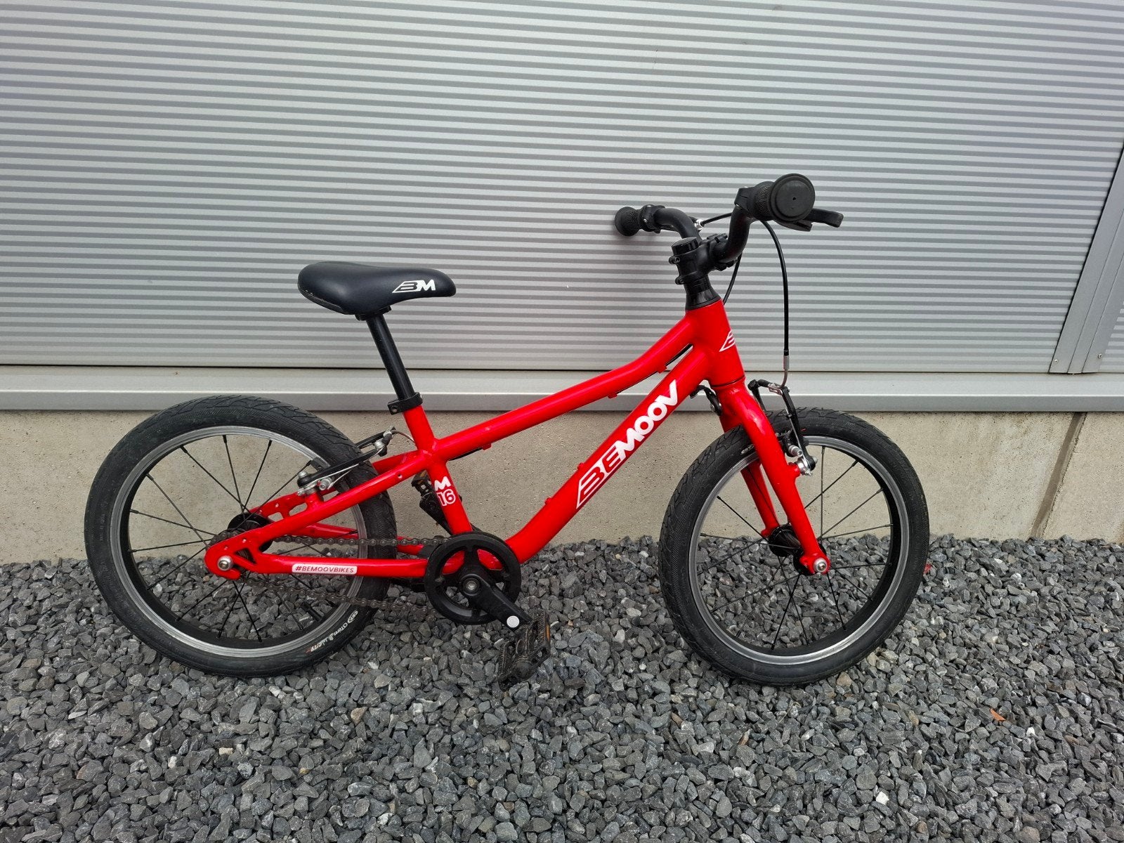 BEMOOV M16 Rouge, Frein sur jante, Aluminium, BEMOOV, 16 à 20 pouces