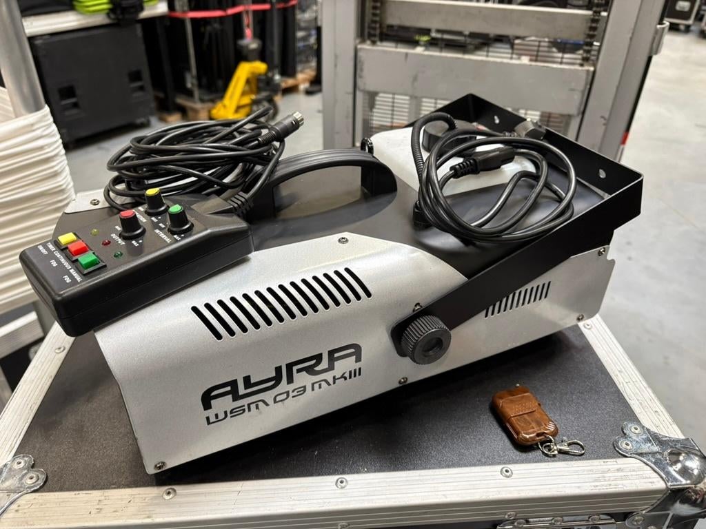 Rookmachine 1500W, Enlèvement, Utilisé, Détecteur de fumée