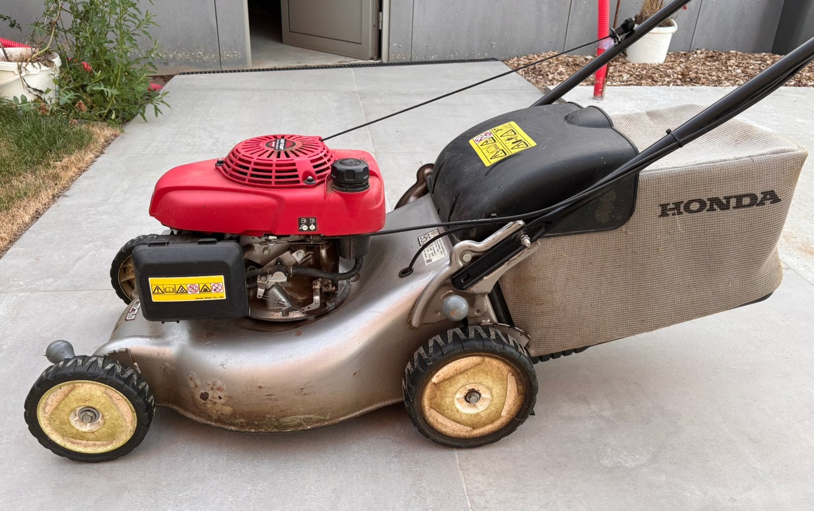Grasmachine Honda IZY, Tuin en Terras, Ophalen, Cirkelmaaier, Gebruikt, 40 t/m 49 cm