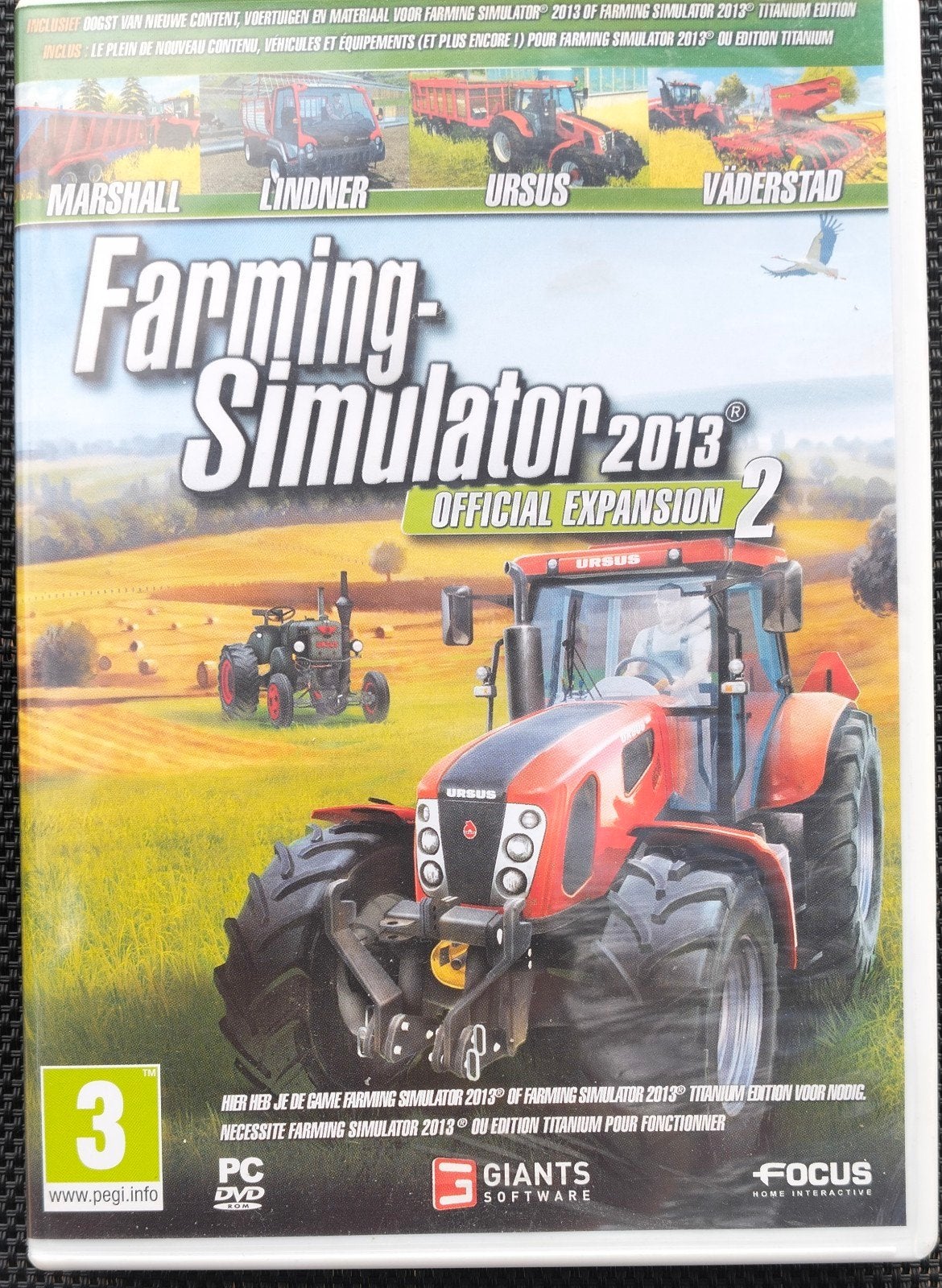 Farming Simulator 2013 - official expansion 2n, Enlèvement