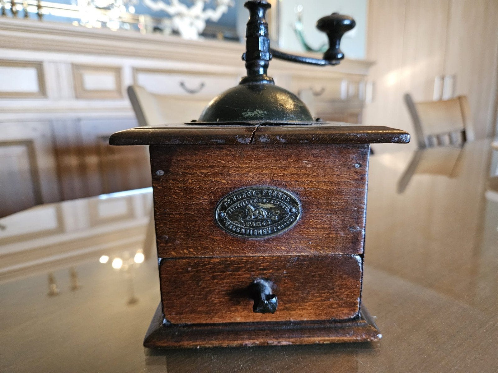 Handkoffiemolen Peugeot Frères, Antiek en Kunst, Ophalen