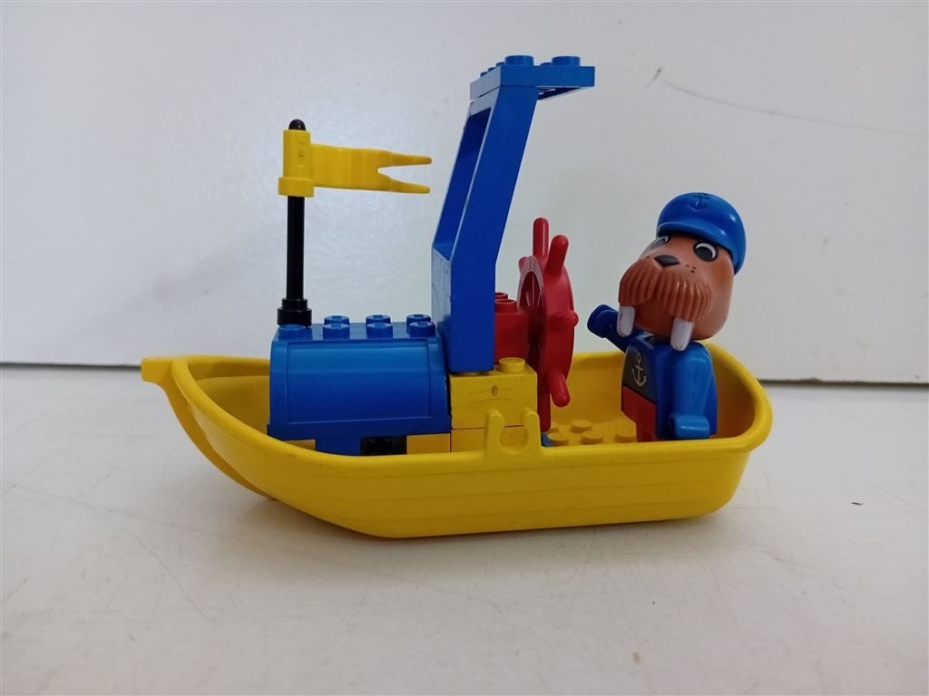 Duplo 3633 - bateau de pêche - kit complet, Complet, Enlèvement ou Envoi, Ensemble complet, Utilisé