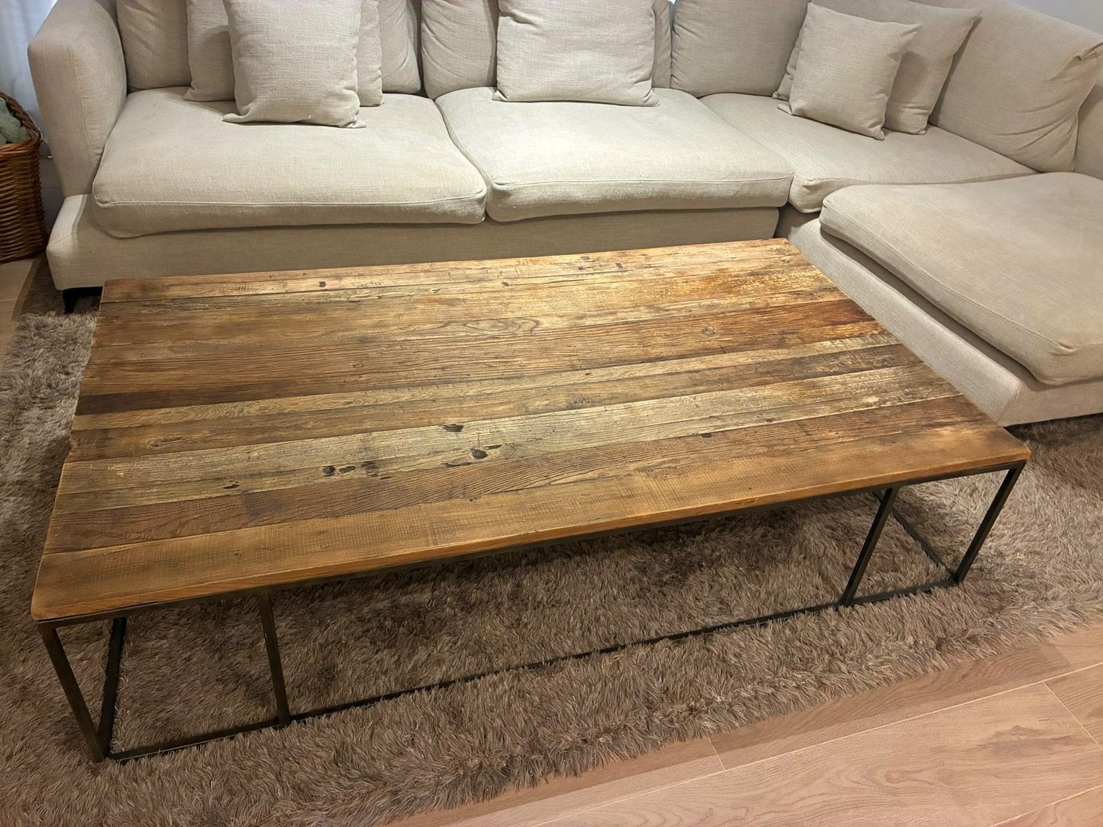 Houten salontafel, Ophalen, Zo goed als nieuw