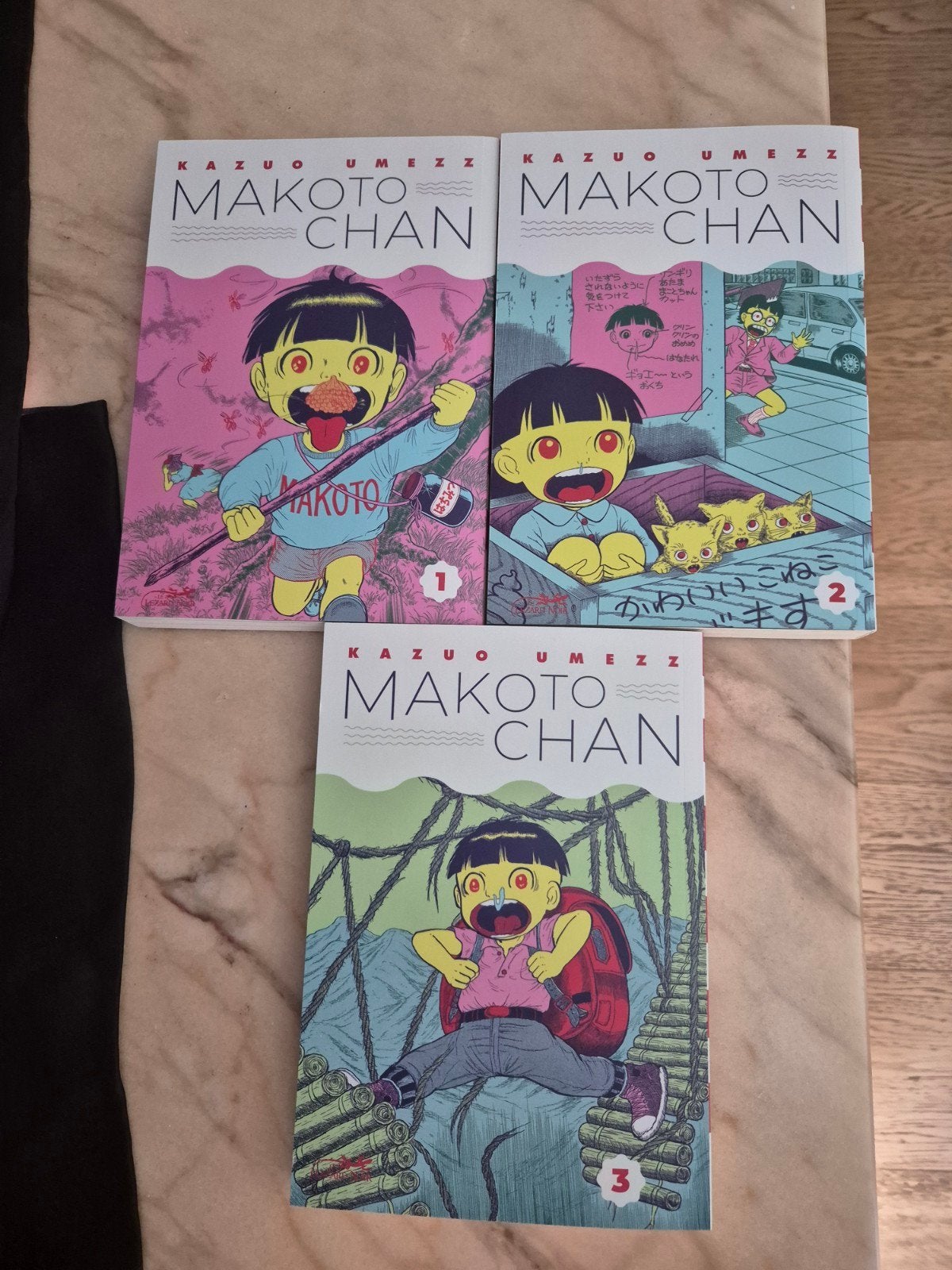 Manga Makoto Chan 3 tomes, Enlèvement
