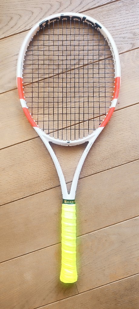 Raquette de tennis Babolat Pure strike 97, Sport en Fitness, Tennis, L2, Ophalen of Verzenden, Zo goed als nieuw, Racket