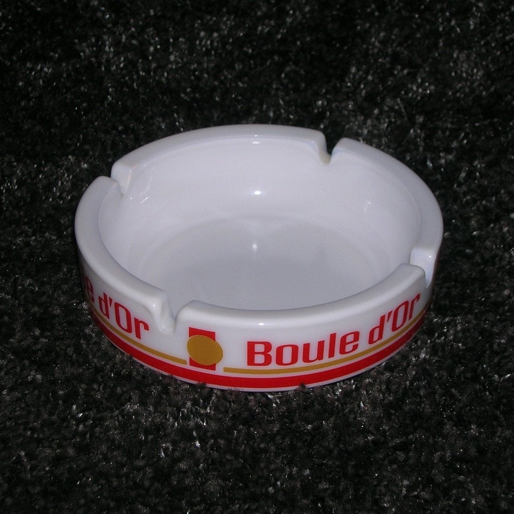 Vintage asbak Boule D’or, Verzamelen, Ophalen, Zo goed als nieuw, Asbak