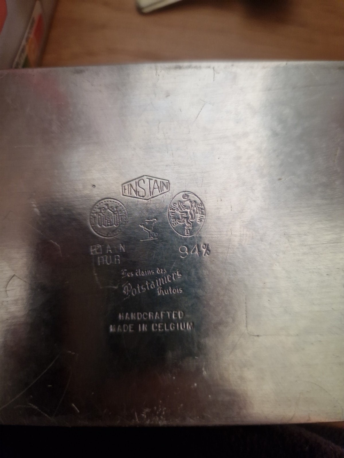 Tin belgiche makelij, Antiek en Kunst, Ophalen