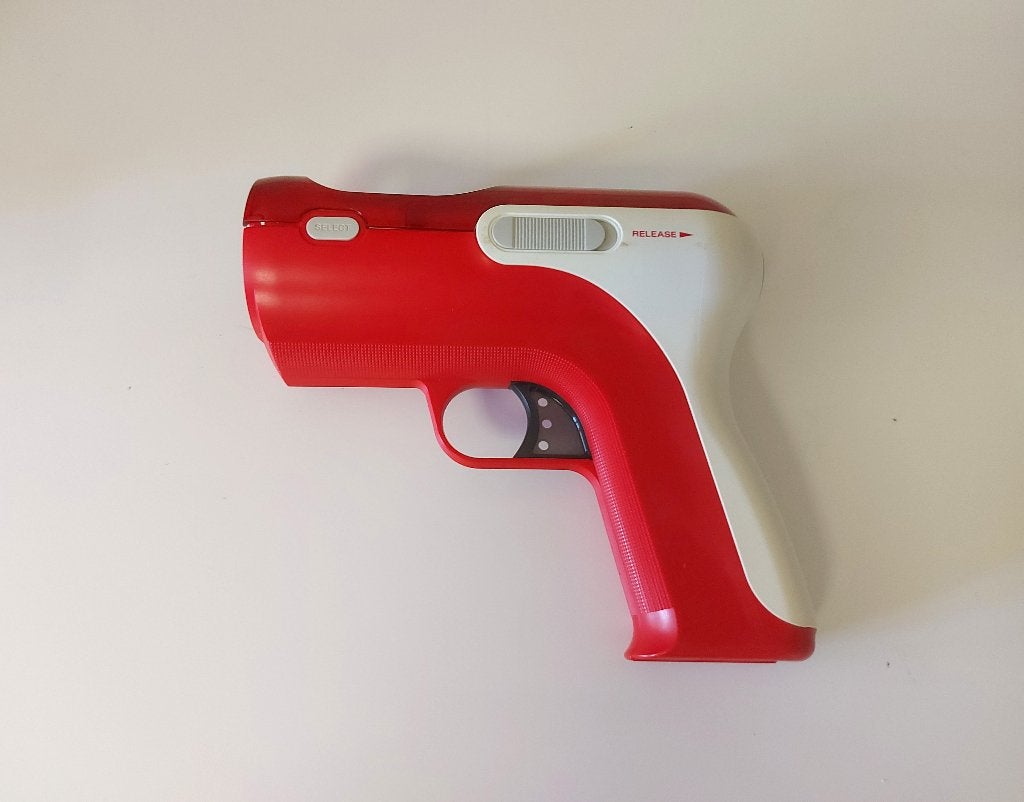 PlayStation Move-schietgeweer, Ophalen of Verzenden, Zo goed als nieuw, Pistool, PlayStation 3