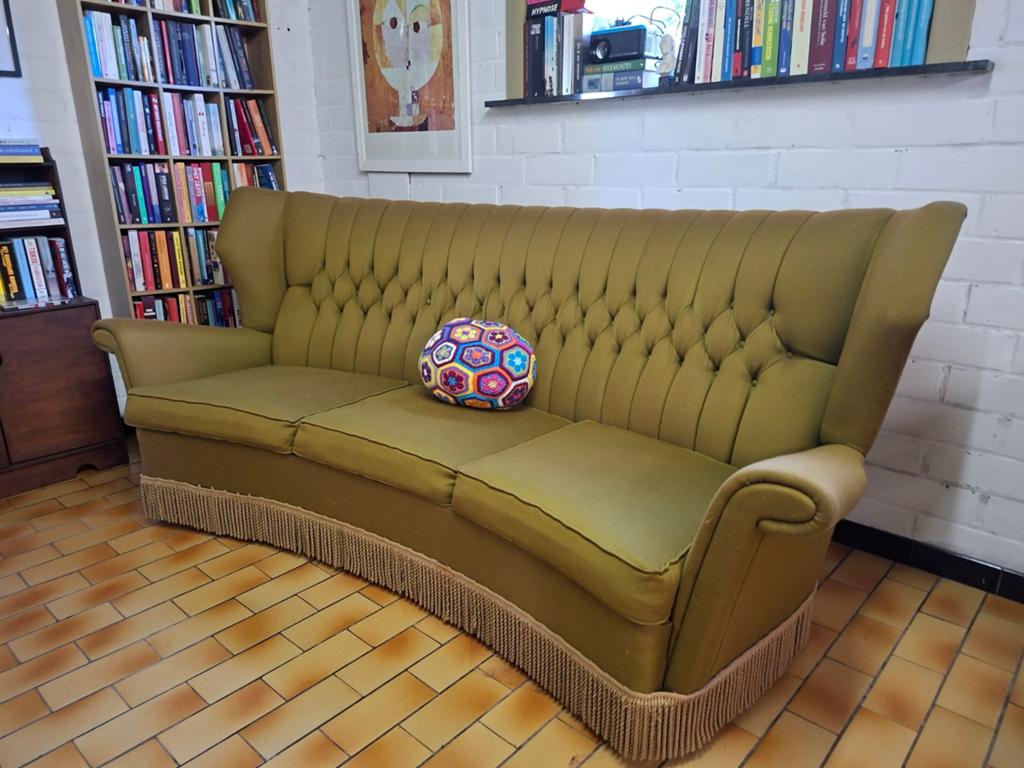Gratis retro zetel, Huis en Inrichting, Ophalen