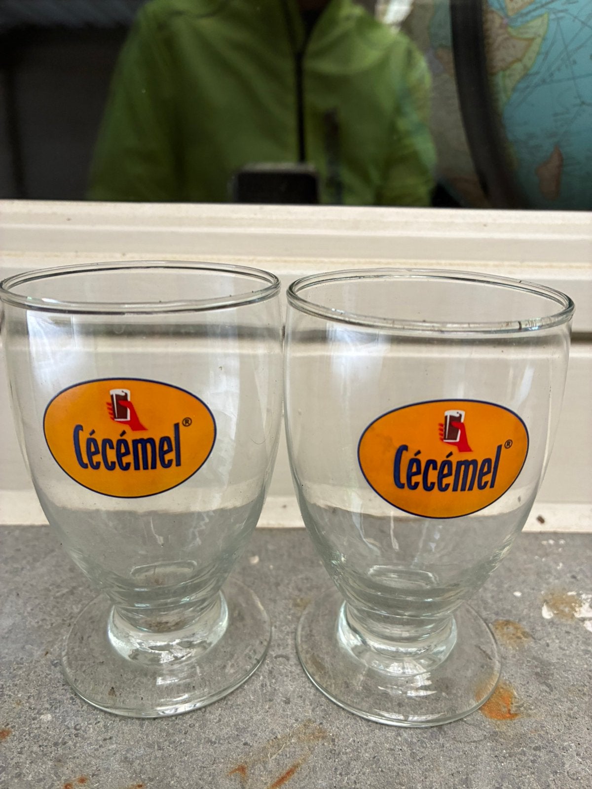 4 verres Cecemel, Enlèvement ou Envoi, Comme neuf
