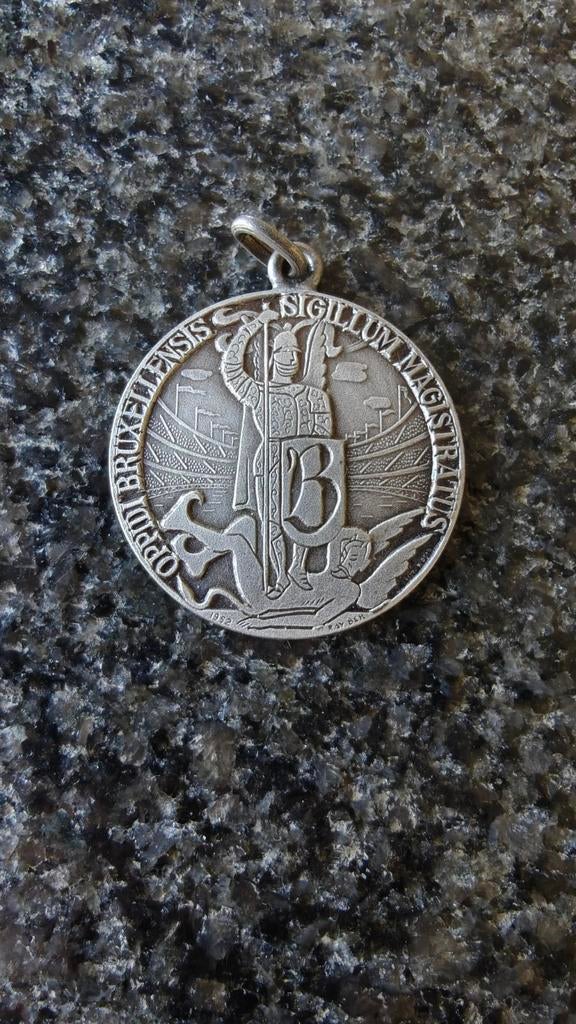 Medaille van stad Brussel 1971, Postzegels en Munten, Ophalen