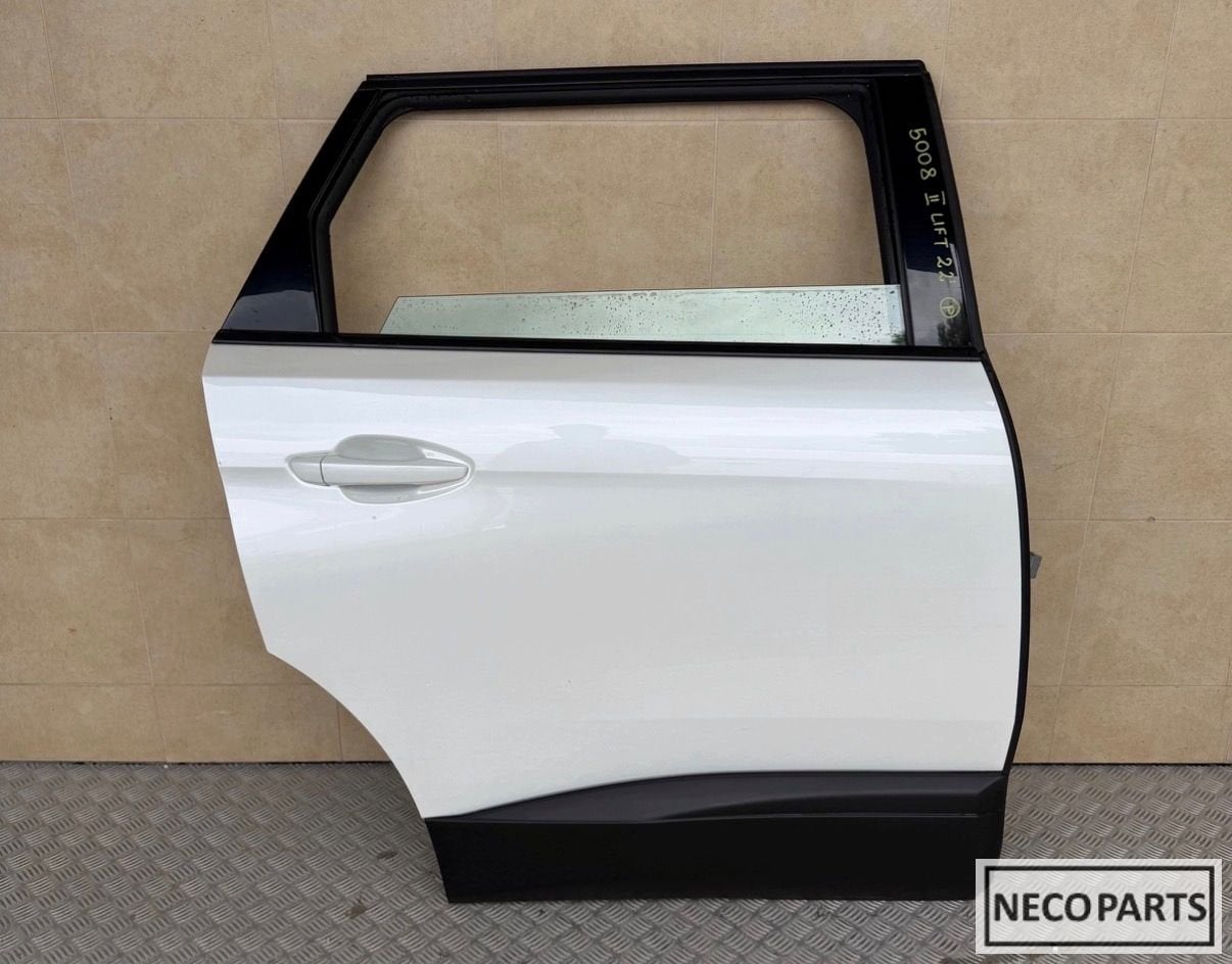 PEUGEOT 5008 II FACELIFT PORTIER DEUR ACHTER RECHTS ORIGINEE, Gebruikt, -, Ophalen of Verzenden, Achter