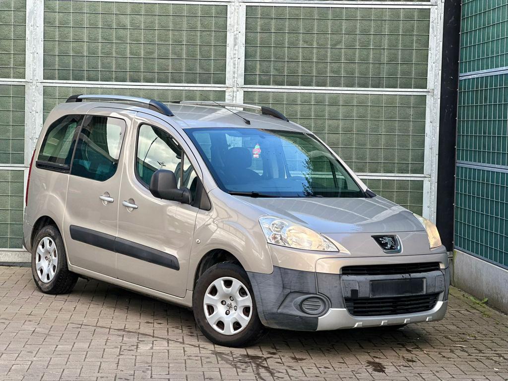 Peugeot Partner 1.6 benzine, Auto's, 4 deurs, Stof, Zwart, Beige
