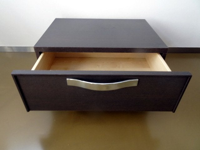 Nachtkastjes set van 2. Bruin. Modern. Hout, Ophalen, Hout
