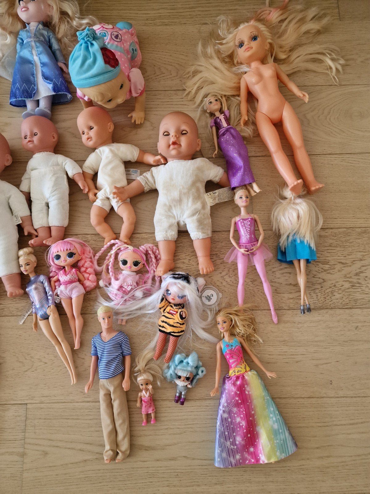 Poppenset, Ophalen of Verzenden, Gebruikt, Barbie
