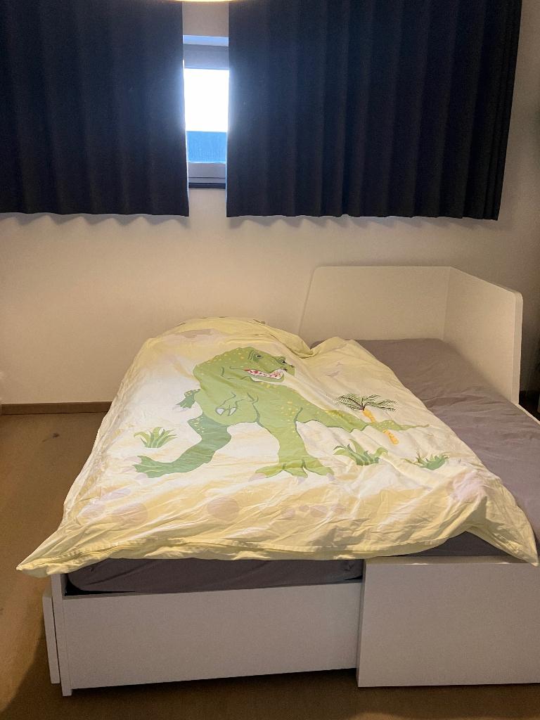 Bedbank IKEA Flekke, Ophalen, Gebruikt, Tweepersoons