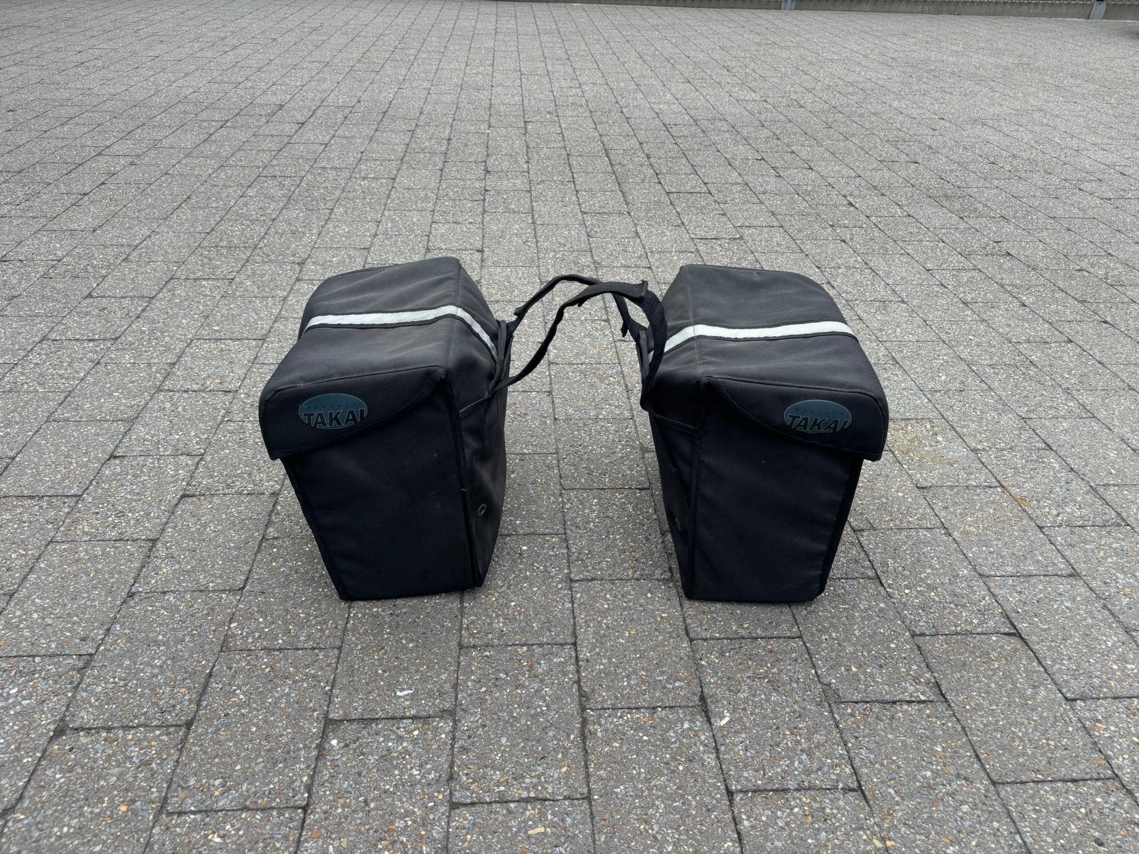 Motortassen (Takai), Motos, Accessoires | Valises & Sacs, Enlèvement, Comme neuf