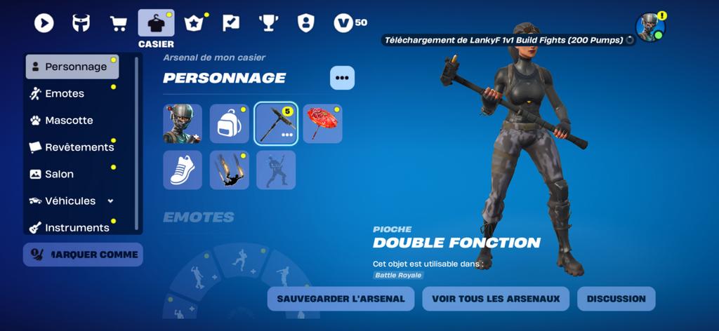 Compte fortnite og