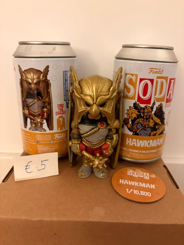 Hawkman Funko pop soda, Enlèvement, Neuf
