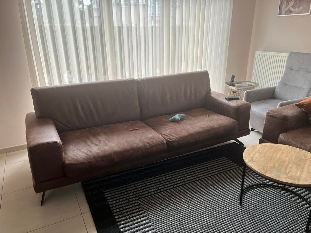 Lederdaim zetel, Ophalen, Gebruikt, Modern