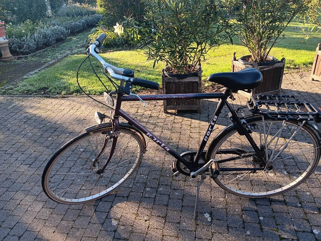 Herenfiets Norta 28 inch, Gebruikt, Velgrem, Versnellingen, 53 tot 57 cm