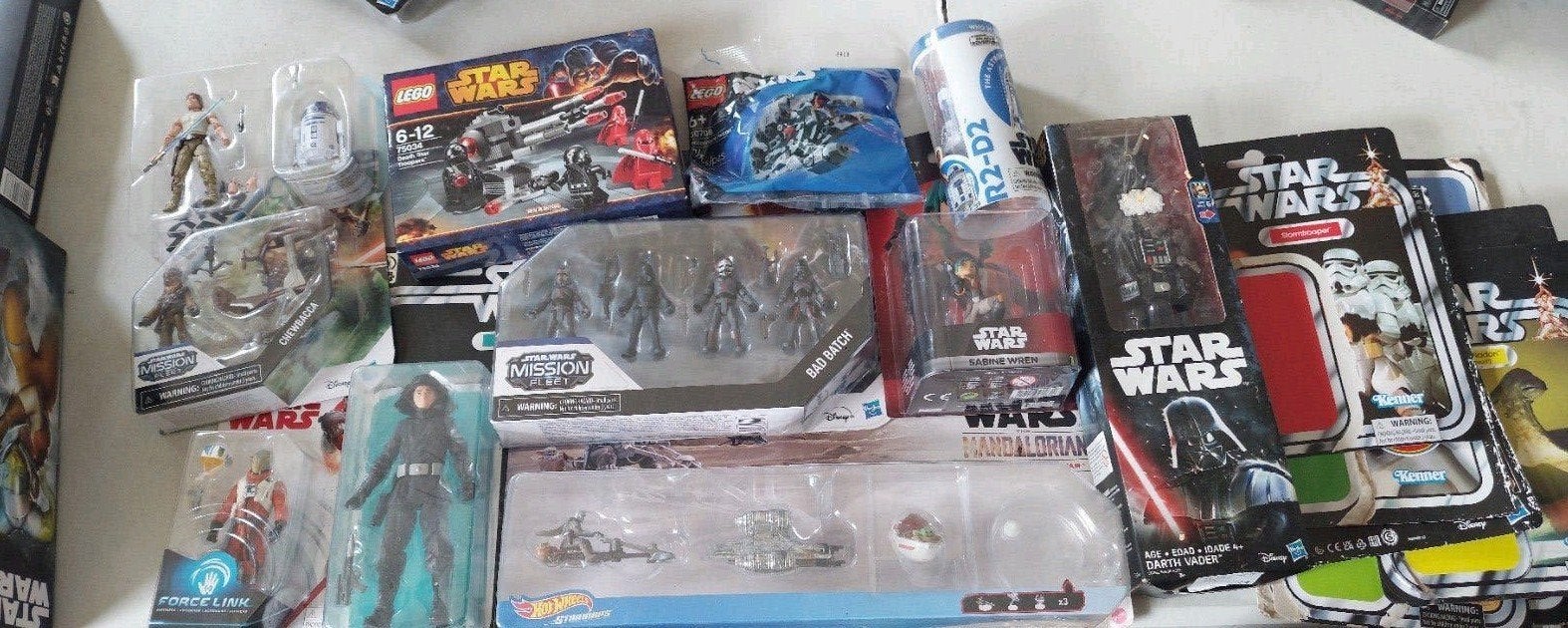 star wars diversen lot, Collections, Neuf, Enlèvement ou Envoi, De entree 1, amsterdam, Info@hasbro.com