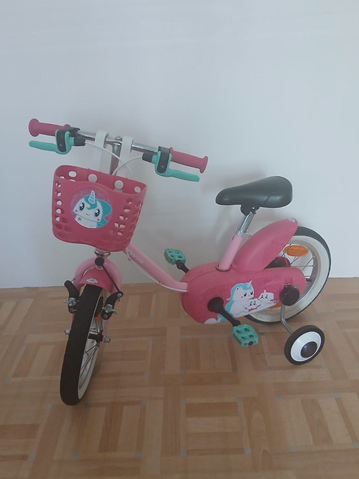 kinderfiets, Fietsen en Brommers, Ophalen, Zo goed als nieuw, Zijwieltjes