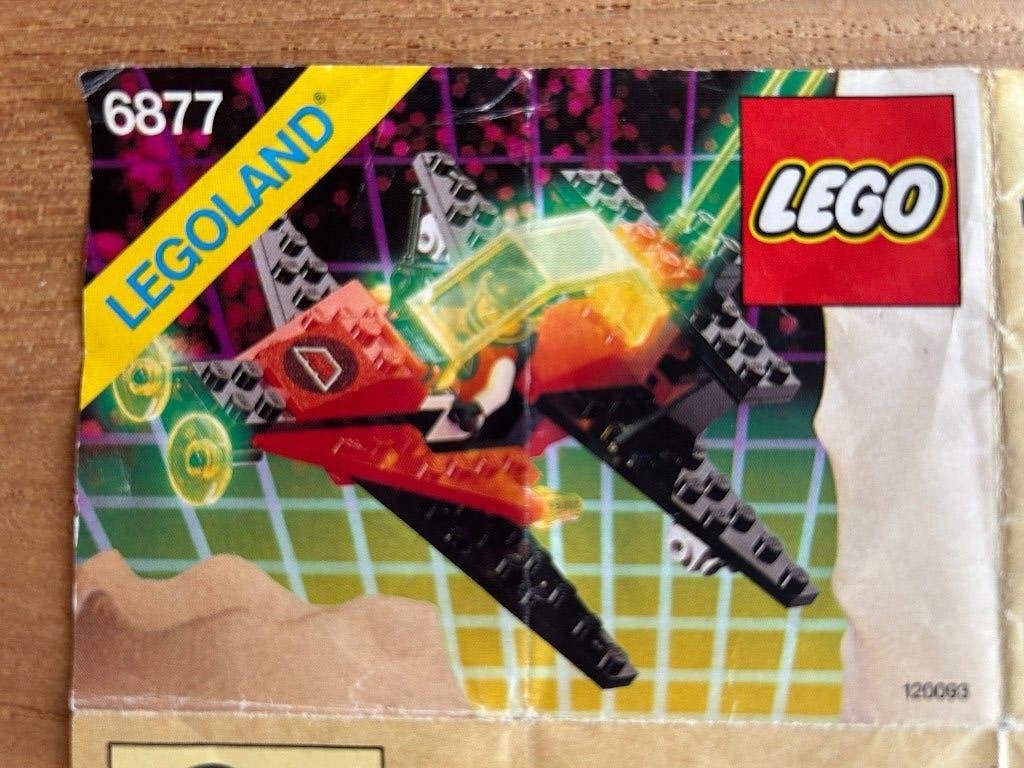Kit complet d'avion spatial Lego 6877 avec manuel, Enfants & Bébés, Jouets | Duplo & Lego, Enlèvement ou Envoi, Lego, Ensemble complet