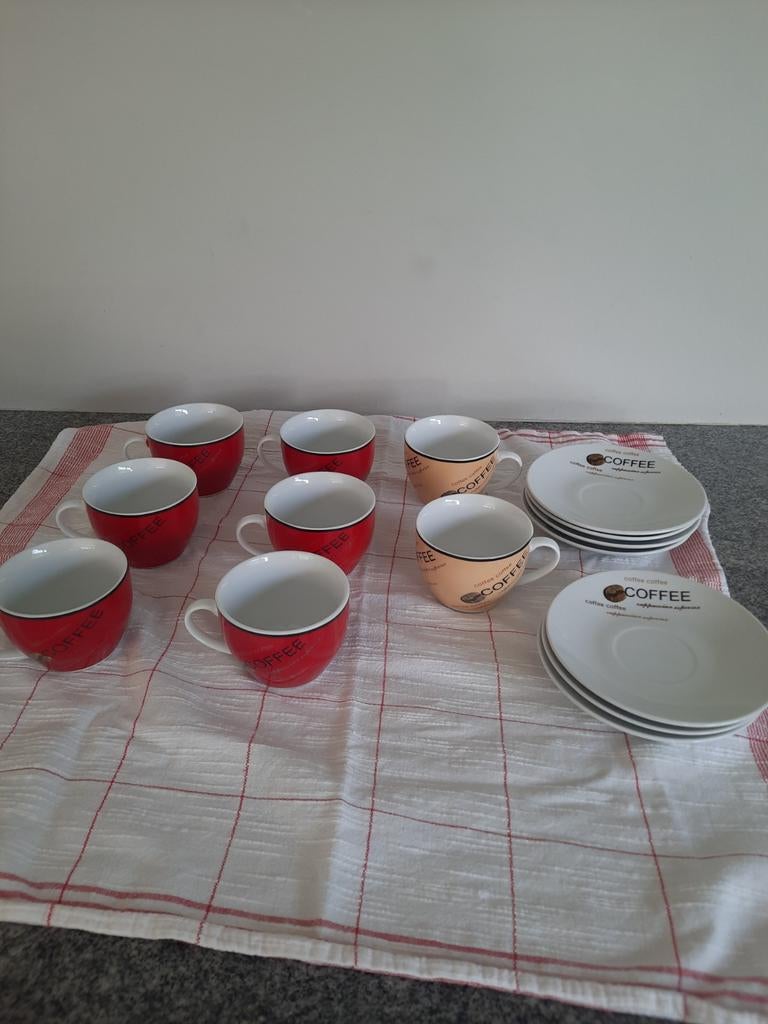 Koffieservies, Ophalen