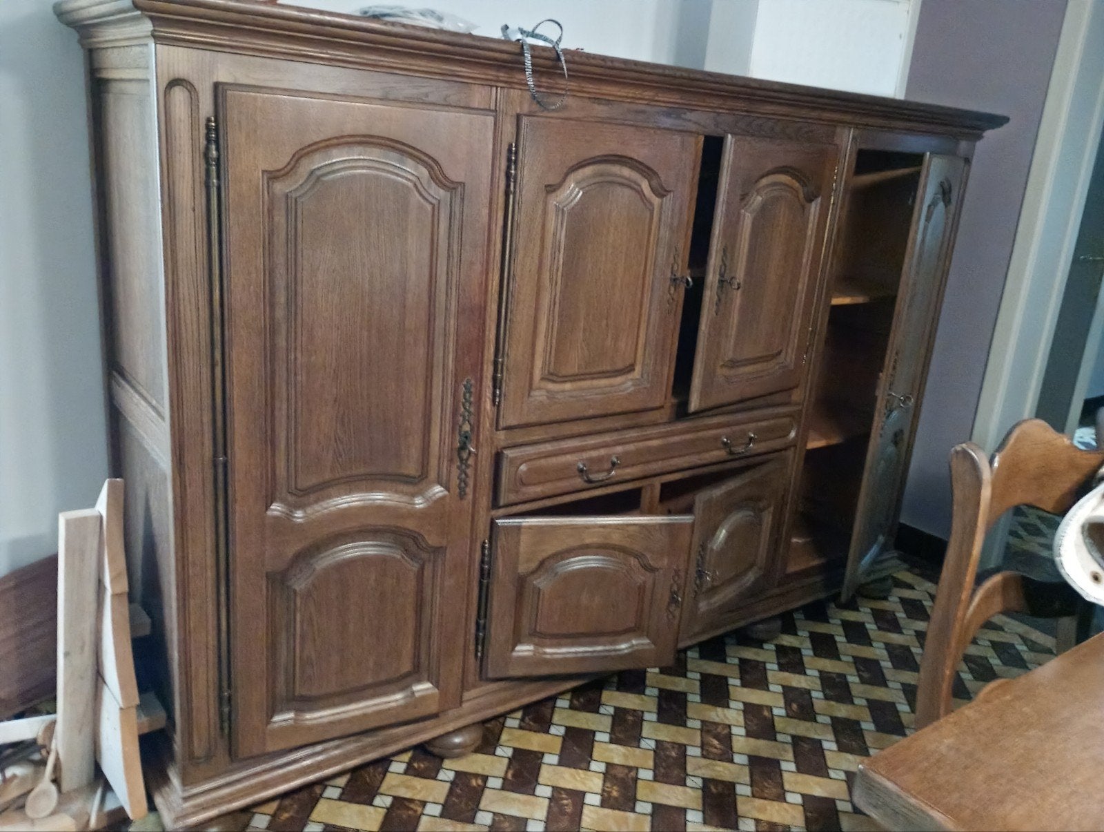 eetkamer, Ophalen