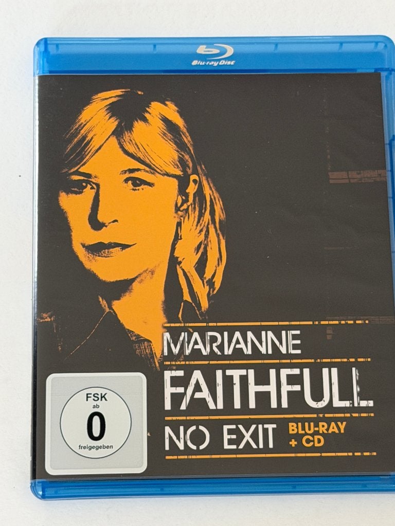 Marianne Faithfull – No Exit (CD+Blu-ray), Cd's en Dvd's, Blu-ray, Muziek en Concerten, Gebruikt, Alle leeftijden, Concert