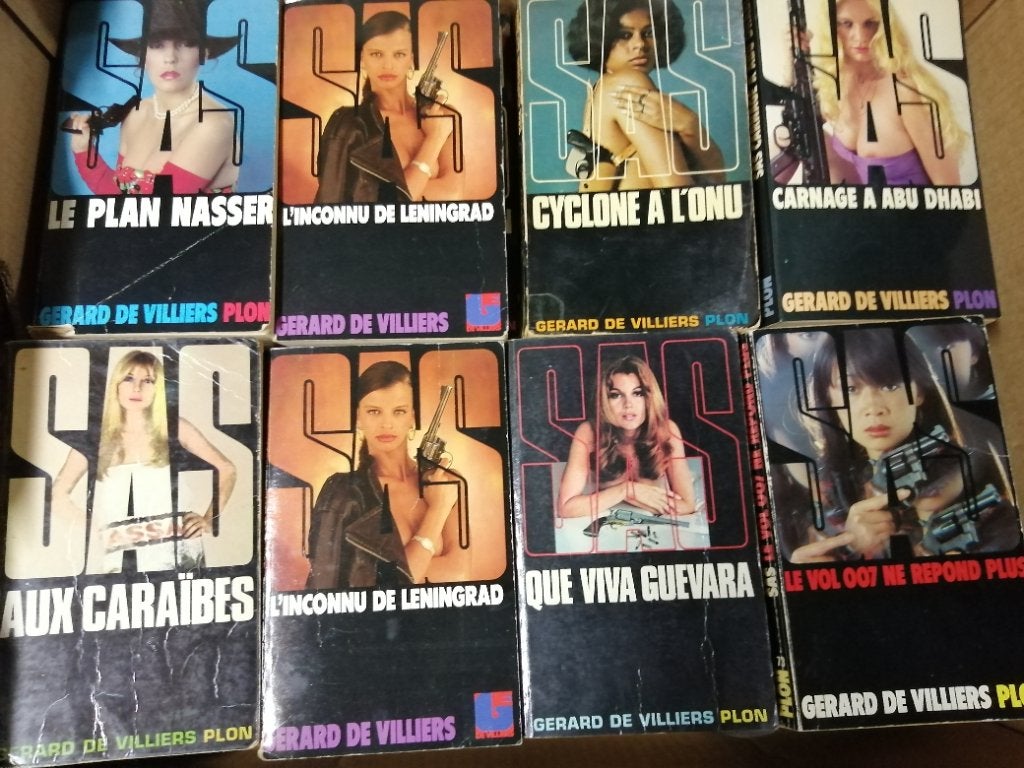 Livre SAS, Livres, Enlèvement, Utilisé, Gérard de Villiers