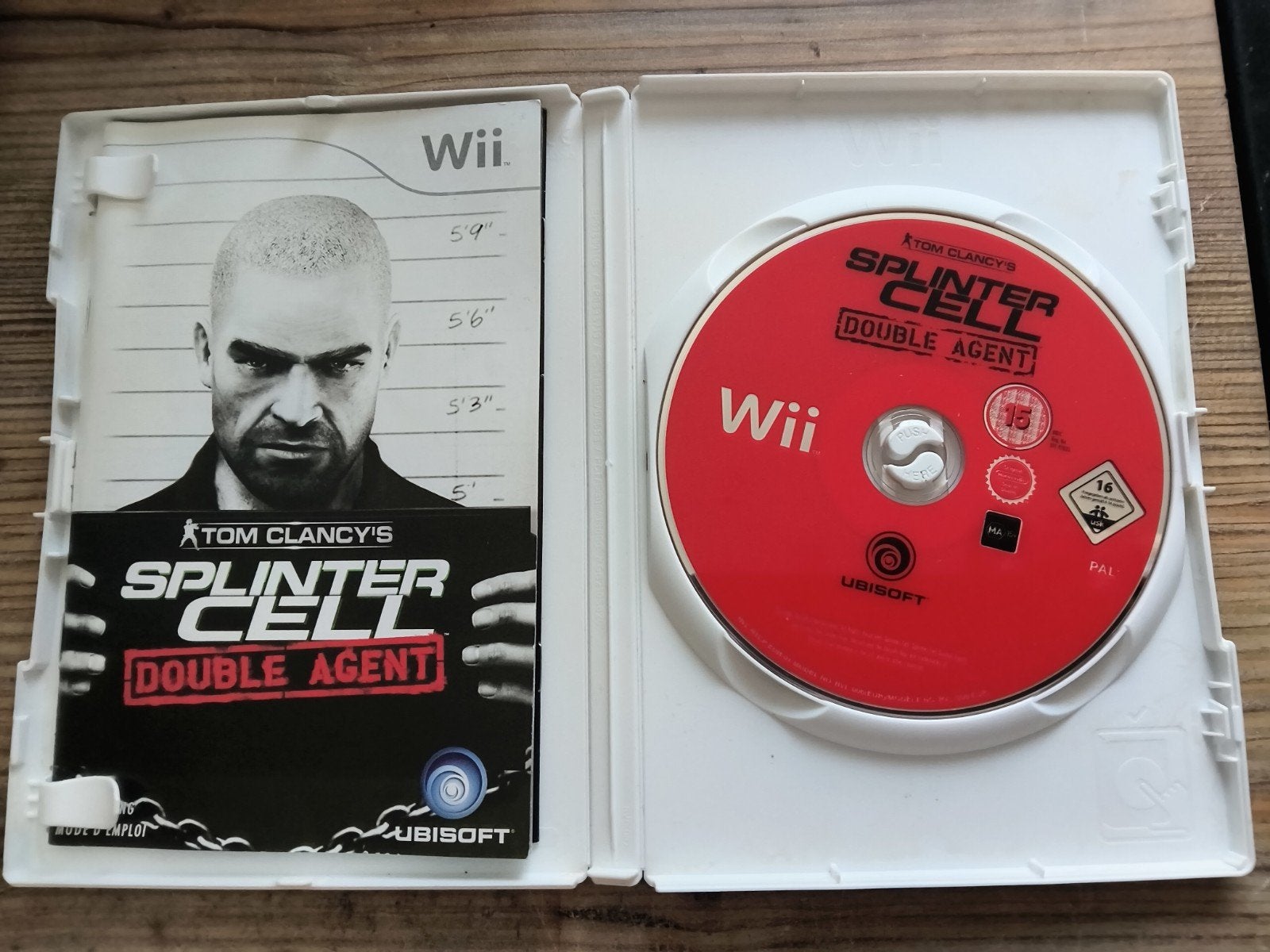 Tom Clancy's Splinter Cell Double Agent - Nintendo Wii, Gebruikt, Vanaf 18 jaar, Shooter, Verzenden