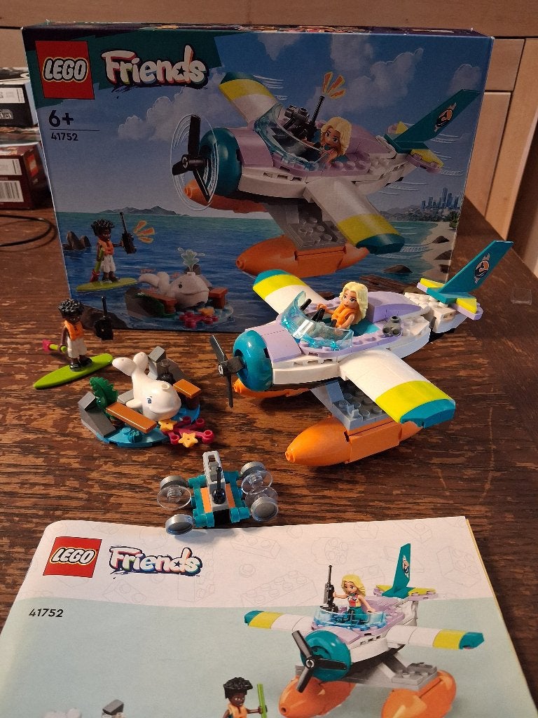 lego set 41752 - reddingsvliegtuig, Ophalen, Lego, Zo goed als nieuw, Compleet