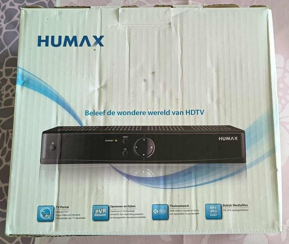 Humax IRHD-5300C digitale HDTV kabelontvanger, Ophalen, Gebruikt